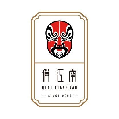 俏江南logo设计含义及餐饮品牌标志设计理念-三文品牌