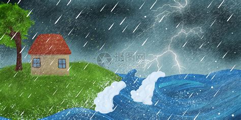 狂风暴雨图片