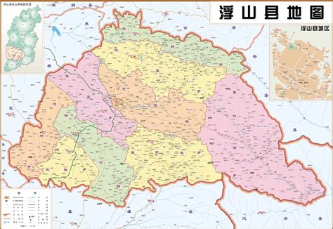 山西省吕梁市地图图片