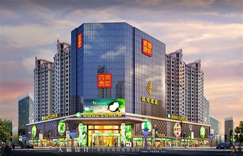 天霸设计与哈尔滨商场装修客户分享核心竞争力大的新作品_美食广场设计公司-站酷ZCOOL