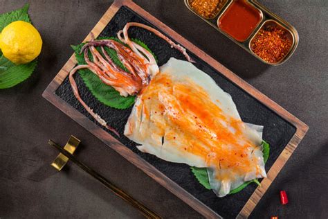 烤鱿鱼串,中国菜系,食品餐饮,摄影素材,汇图网www.huitu.com
