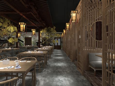 西安专业中餐厅设计--墨语江南-徽菜|空间|室内设计|无量餐饮装饰 - 原创作品 - 站酷 (ZCOOL)