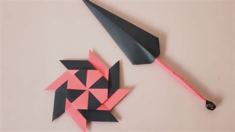 可以变形的飞镖，简单折纸飞镖飞刀套组，一次学会两种好玩的玩具