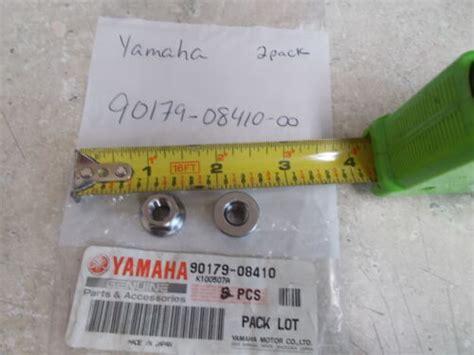 NOS OEM Yamaha Special Shape Nut (2 Pack) 1983-2015 XV500 YS240 90179 ...