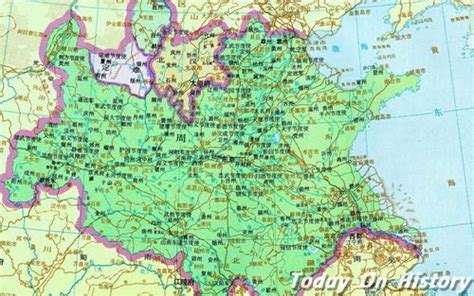 后周地图图片