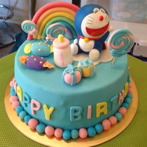 哆啦A梦蛋糕图片
