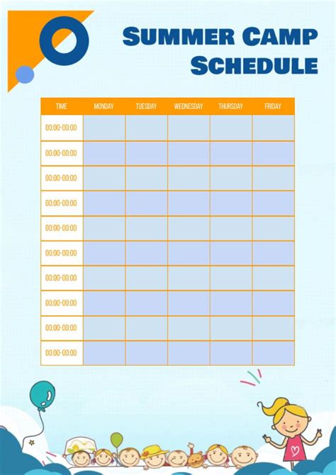 Picking the Best Summer Schedule for Kids | 8 Free Printables - Raising ...
