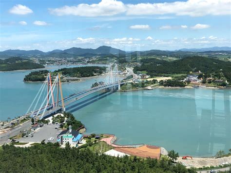 在韩国珍岛拍摄的南岛津城高清图片下载-正版图片503914870-摄图网