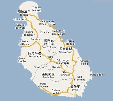 佛得角地图图片
