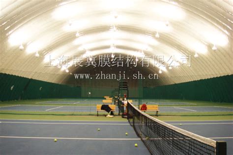 北京体育中心气膜结构羽毛球馆