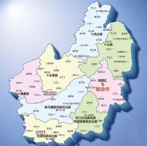 凤庆县标准地图 - 临沧市地图 - 地理教师网