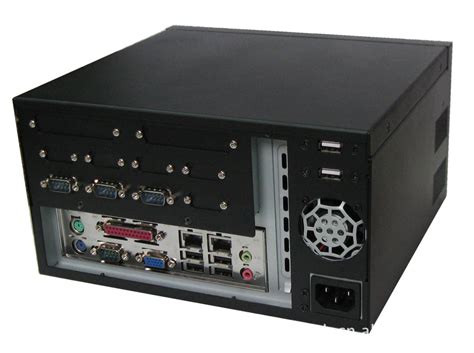4U工业一体机箱带8.9英寸触摸显示屏工控服务器机箱ATX大板铝面板-阿里巴巴