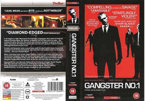 Gangster No. 1 (2000) on Film Four (United Kingdom VHS videotape)