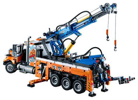 LEGO Technic 42128 Heavy-Duty Tow Truck-A3TIH-19 - The Brothers Brick | The Brothers Brick