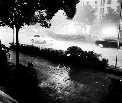 昨晚南京城一半大暴雨一半不见雨 今明两天有雷阵雨_荔枝网