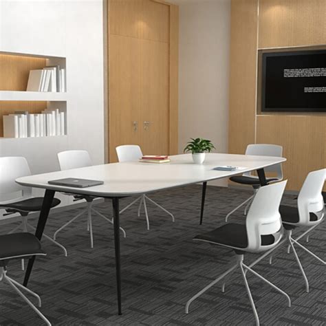 定制办公家具 烤漆会议桌 长条桌白色 简约现代 大小型开会桌椅组合|价格|厂家|多少钱-全球塑胶网