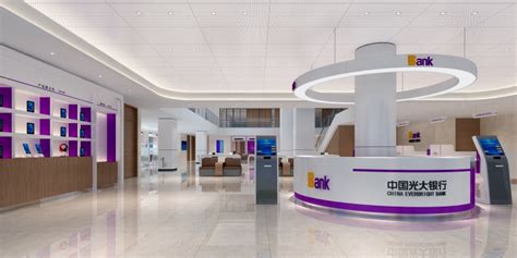 现代光大银行总部前台接待室,3d模型下载-【集简空间】「每日更新」