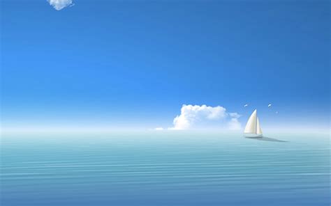 唯美精致的蓝色天空海洋水彩渐变纹理背景背景图片素材免费下载_熊猫办公