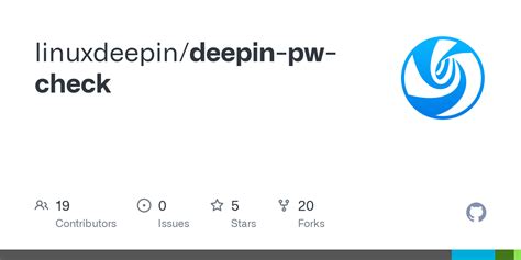 GitHub - linuxdeepin/deepin-pw-check