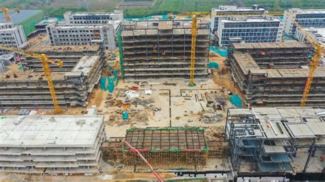 京城高中建设日新月异，2021年秋季投用|学术交流|图书馆|荥阳市_新浪新闻