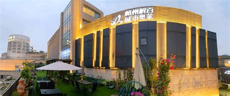 震撼杭州高端商场人流经济发展高清摄影大图-千库网