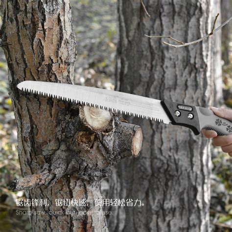 锯子手锯果树木头腰锯手工锯户外家用便携园林工具伐木直锯剪定锯-阿里巴巴