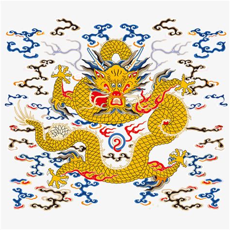 中式龙纹图片-中式龙纹图片素材免费下载-千库网