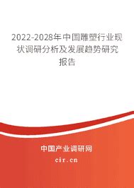 2023年雕塑产业现状与发展前景 - 2023-2029年中国雕塑行业现状调研分析及发展趋势研究报告 - 产业调研网