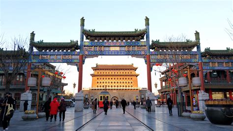 北京前门大街牌楼高清图片下载_红动中国