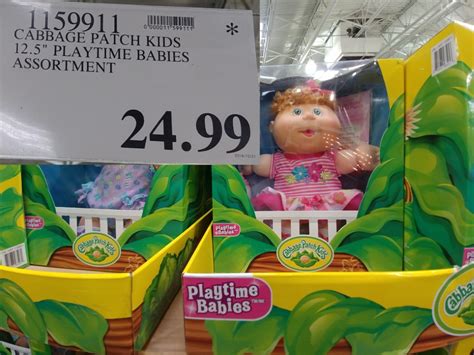 1159911 CABBAGE PATCH KIDS 12 5 PLAYTIME BABIES ASSORTMENT 24 99 ...