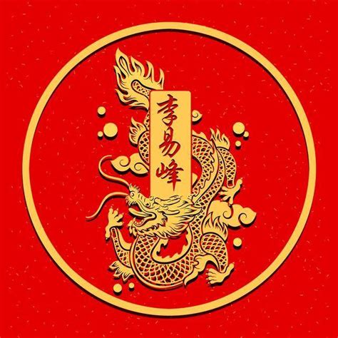 龙年非主流姓氏头像