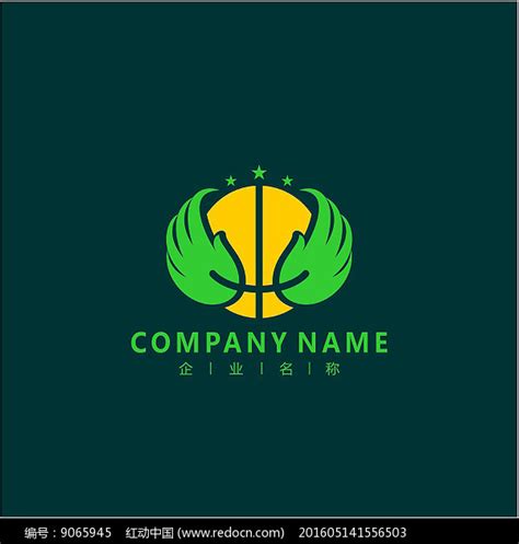 篮球 运动 体育 标志 logo_红动网