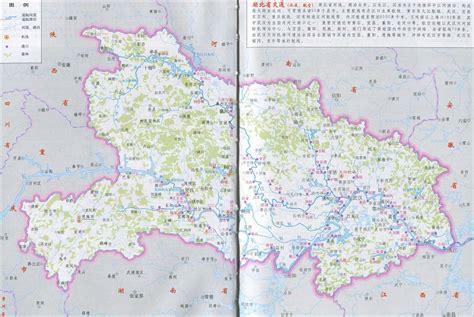 彩色湖北地图素材图片免费下载-千库网