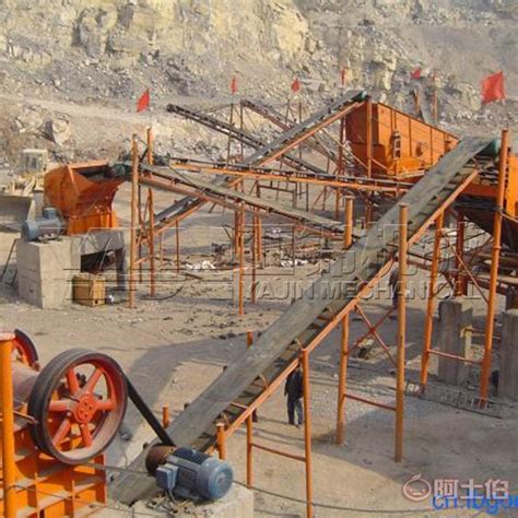 亚锦石料生产线大型采石场砂石料生产线石灰石破碎生产线成套设备 _ 大图