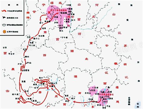 红军长征路线图png图片免费下载-素材7SNkgUWVU-新图网