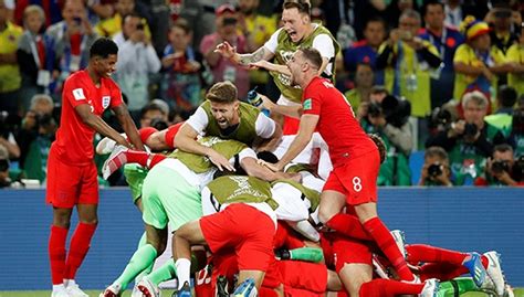 【世界杯早报】英格兰淘汰哥伦比亚 瑞典小胜瑞士闯入八强