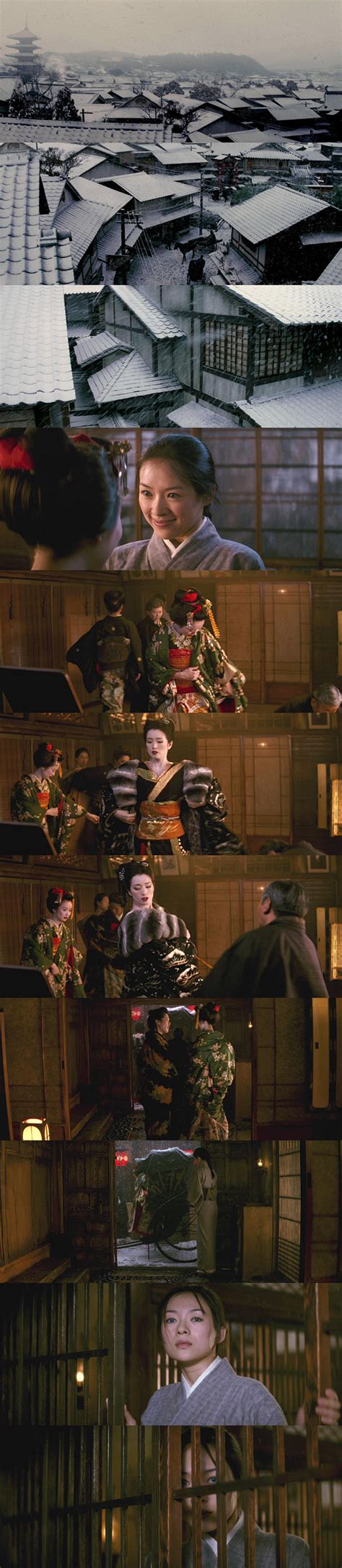 【艺伎回忆录 Memoirs of a Geisha (2005)】27 章子怡 Ziyi Zhang 巩俐 Li Gong 渡边谦 Ken ...