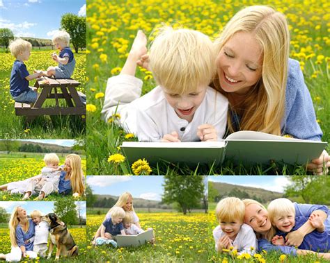 母亲与小孩玩耍摄影高清图片 - 爱图网设计图片素材下载