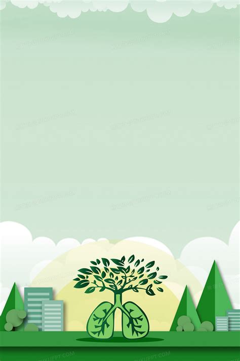 绿色环保保护环境背景背景图片素材免费下载_熊猫办公
