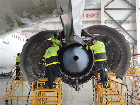 东航技术浦东维修基地首次完成B-787飞机换发工作-中国民航网