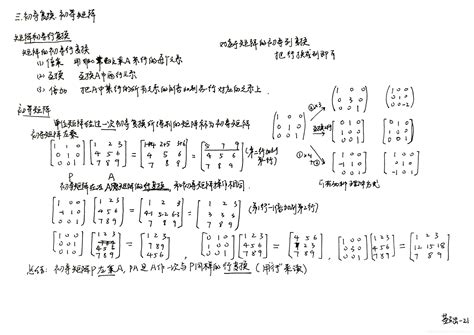 李永乐线性代数手写笔记-特征值和特征向量_李永乐特征值笔记-CSDN博客