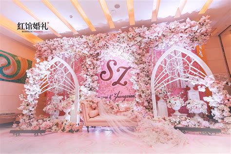 粉色梦幻公主风《情书》-来自武汉红馆婚庆客照案例 |婚礼精选
