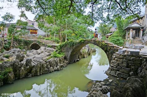 小桥流水图片