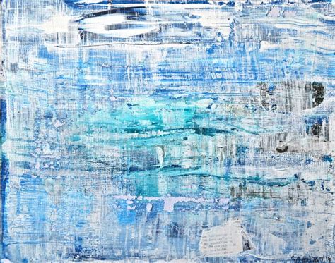 Ice Painting by Geoffrey Howard | Saatchi Art