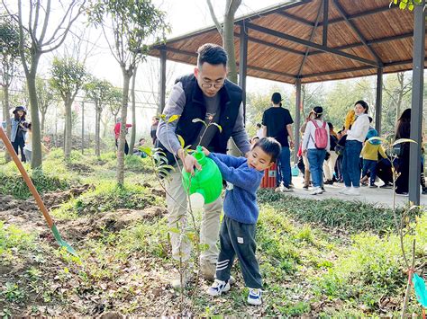 杨浦社区开展亲子植树活动_衢州频道