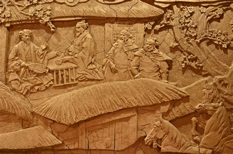 花岗岩别墅围墙栏杆浮雕系列装饰应用图片_图片-139石材网