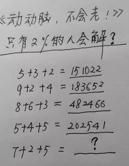 最难的小学生数学题，难倒无数家长，网友：能全对的都是天才！