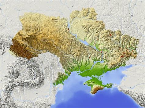 乌克兰地形分布，95%为平原！ - 知乎