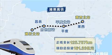 济南-烟台将2小时可达！潍坊至莱西新建高速铁路今天开始铺轨