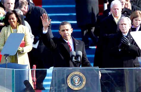 美国新任总统奥巴马宣誓就职典礼[现场高清图集]